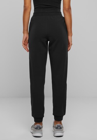 Urban Classics Tapered Trousers in Black