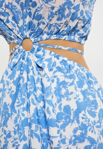 Robe IZIA en bleu