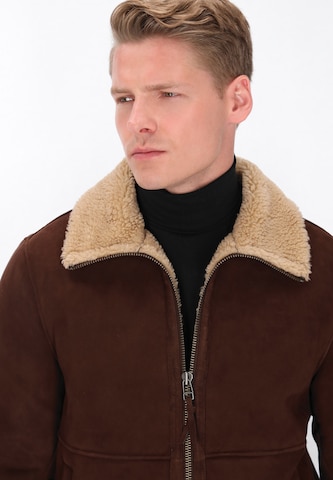 Veste mi-saison DreiMaster Vintage en marron