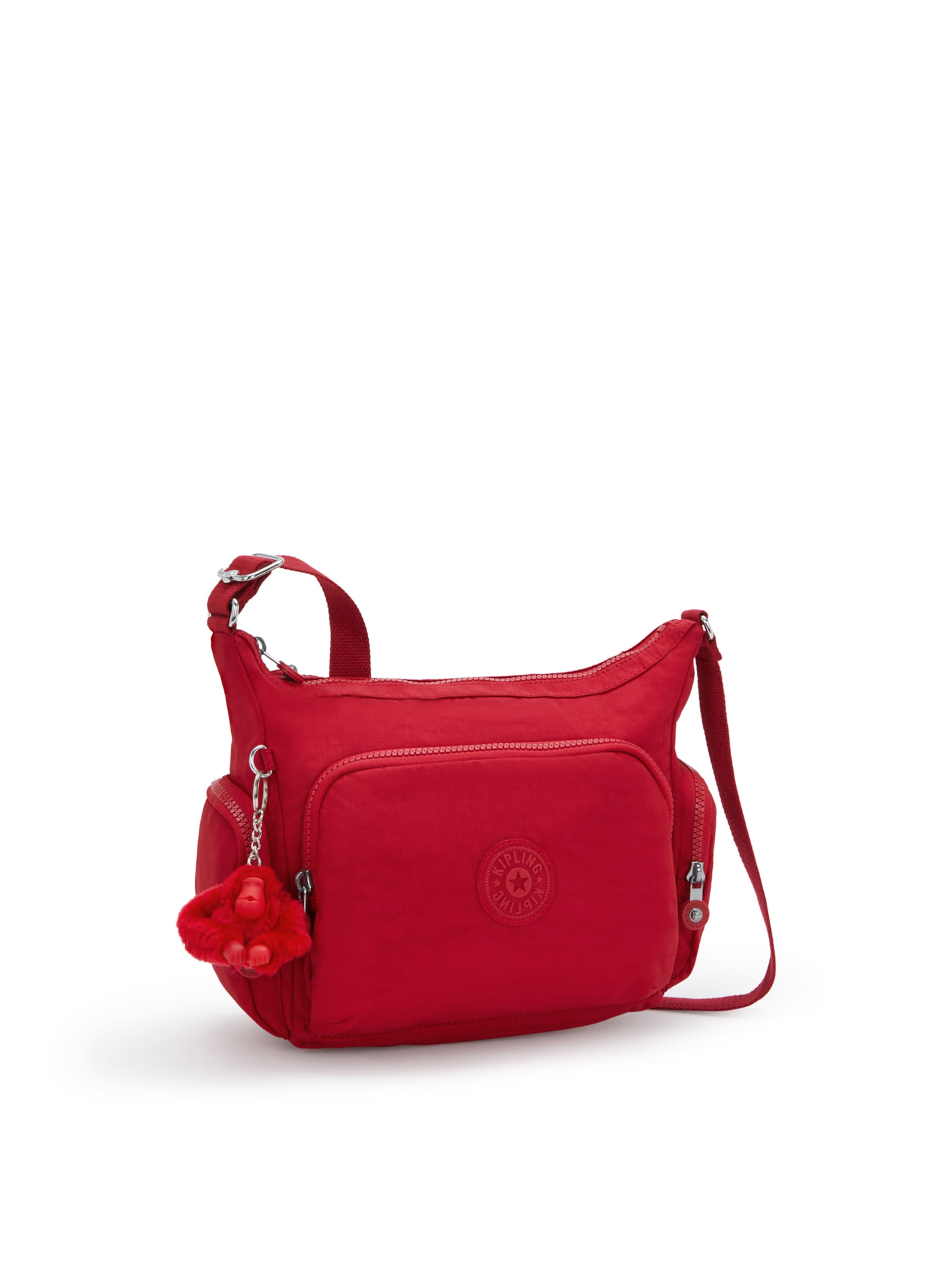 KIPLING - Mala de ombro 'Gabb S' em vermelho