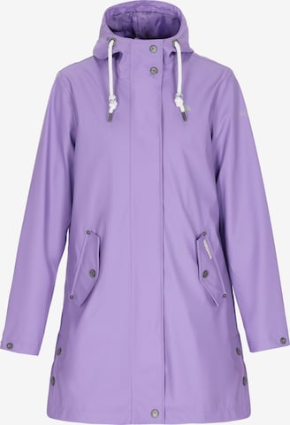 Schmuddelwedda - Sobretudo funcionais em roxo: frente