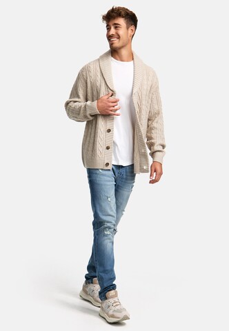 Vestes en maille ' Ilterly ' INDICODE JEANS en beige