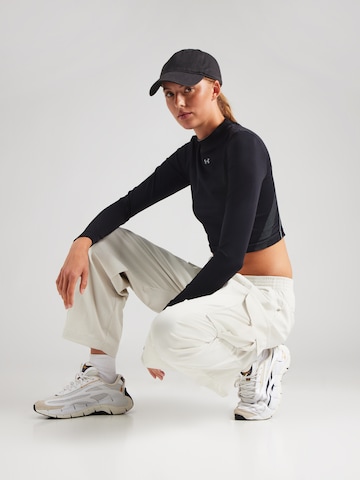 UNDER ARMOUR - Folgado Calças de desporto 'Unstoppable' em branco