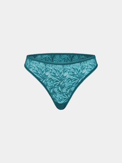 Erlich Textil String 'Iconic Lace' en XS en bleu cyan, Vue avec produit
