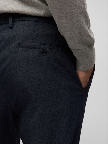 HECHTER PARIS Slimfit Broek in Blauw