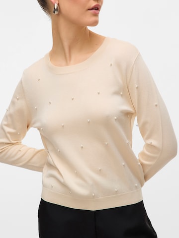 VERO MODA Trui 'VMGLORY' in Beige