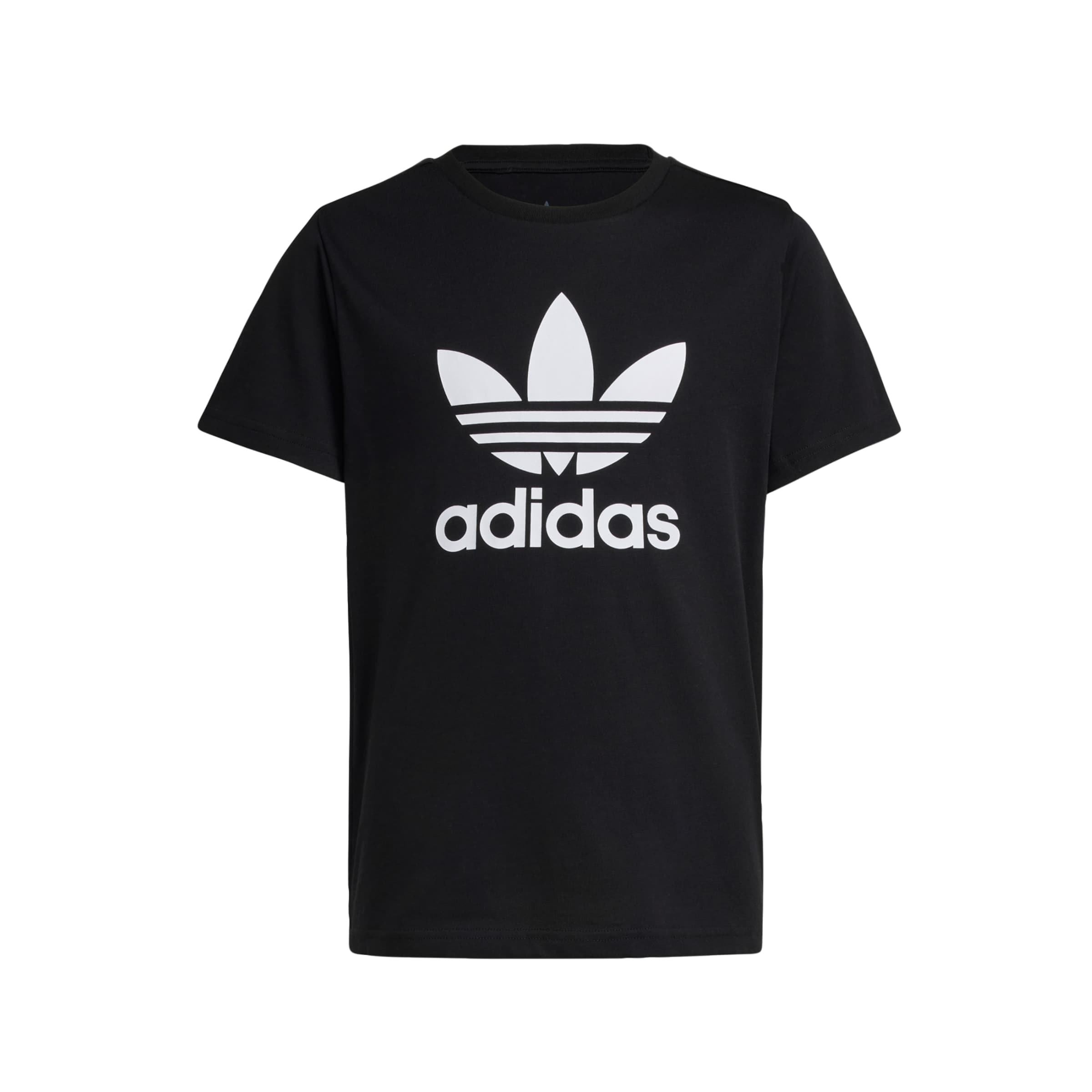 ADIDAS ORIGINALS Shirt 'Adicolor Trefoil' in Black: front