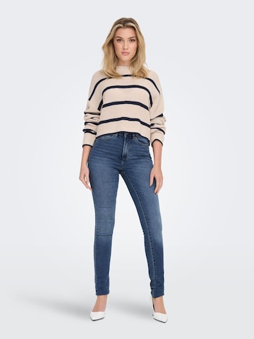 ONLY Skinny Jeans 'Forever' in Blau