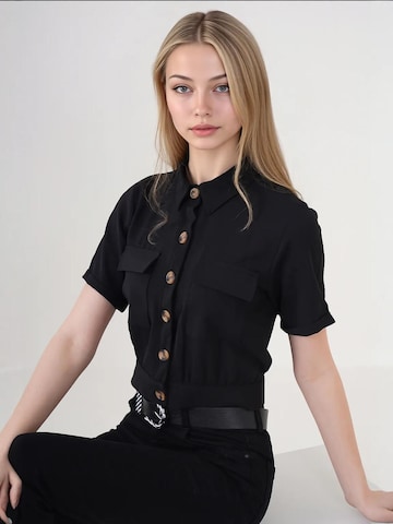 Bigdart Tussenjas in Zwart: voorkant