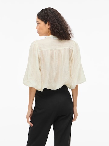 VILA Blouse 'VISINY' in Beige
