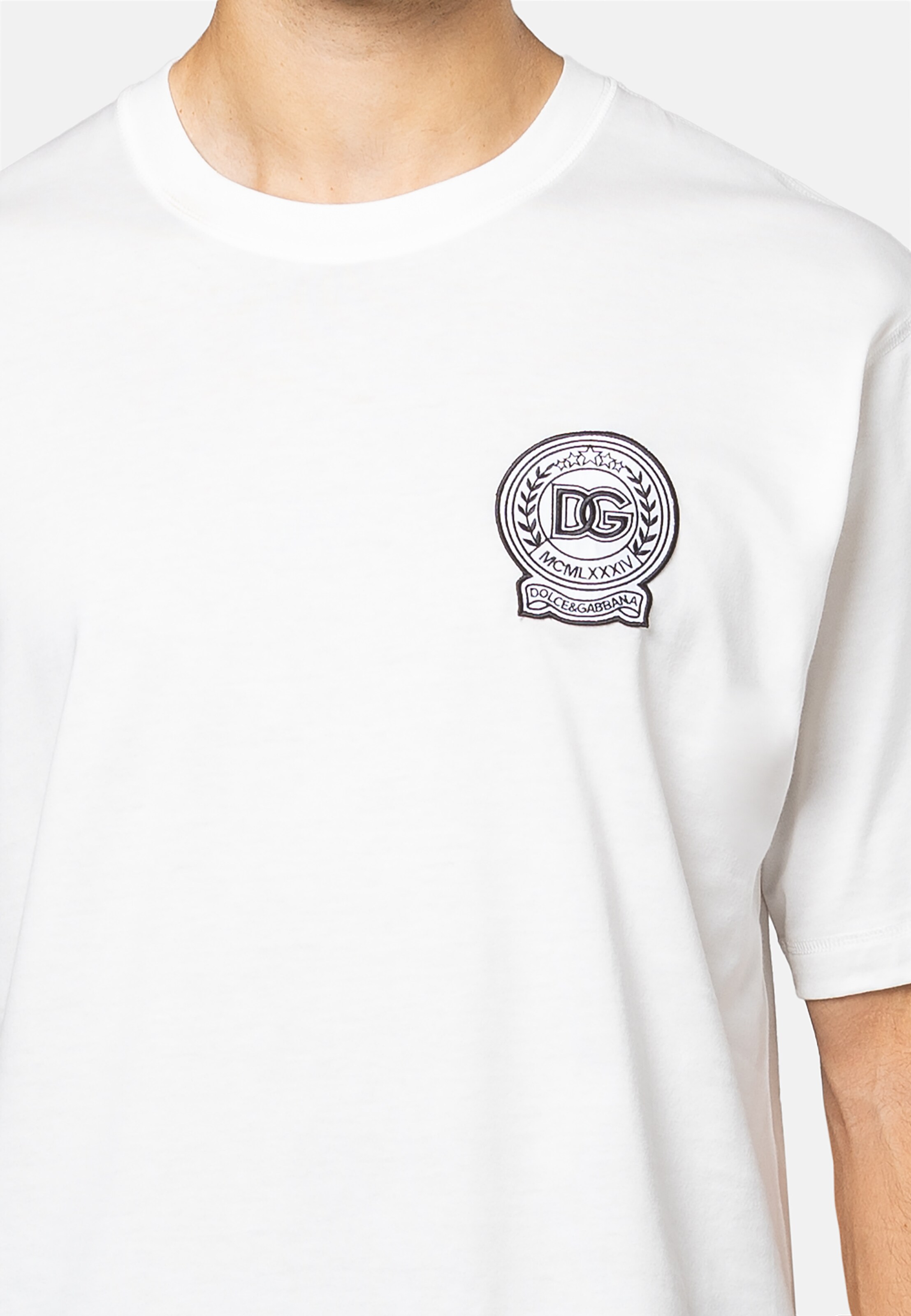 DOLCE & GABBANA T-Shirt in Weiß