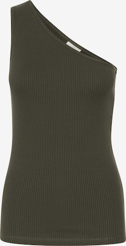 Kaffe Top 'Pia' in Green: front