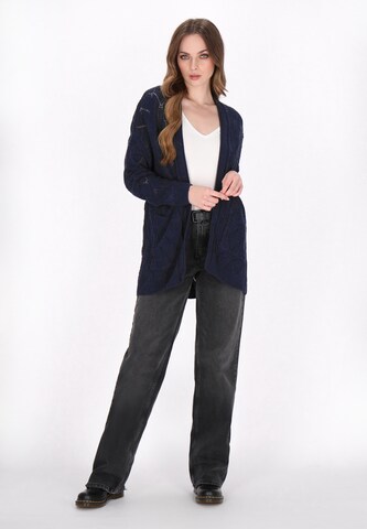 Cardigan 'Comfy' DreiMaster Vintage en bleu