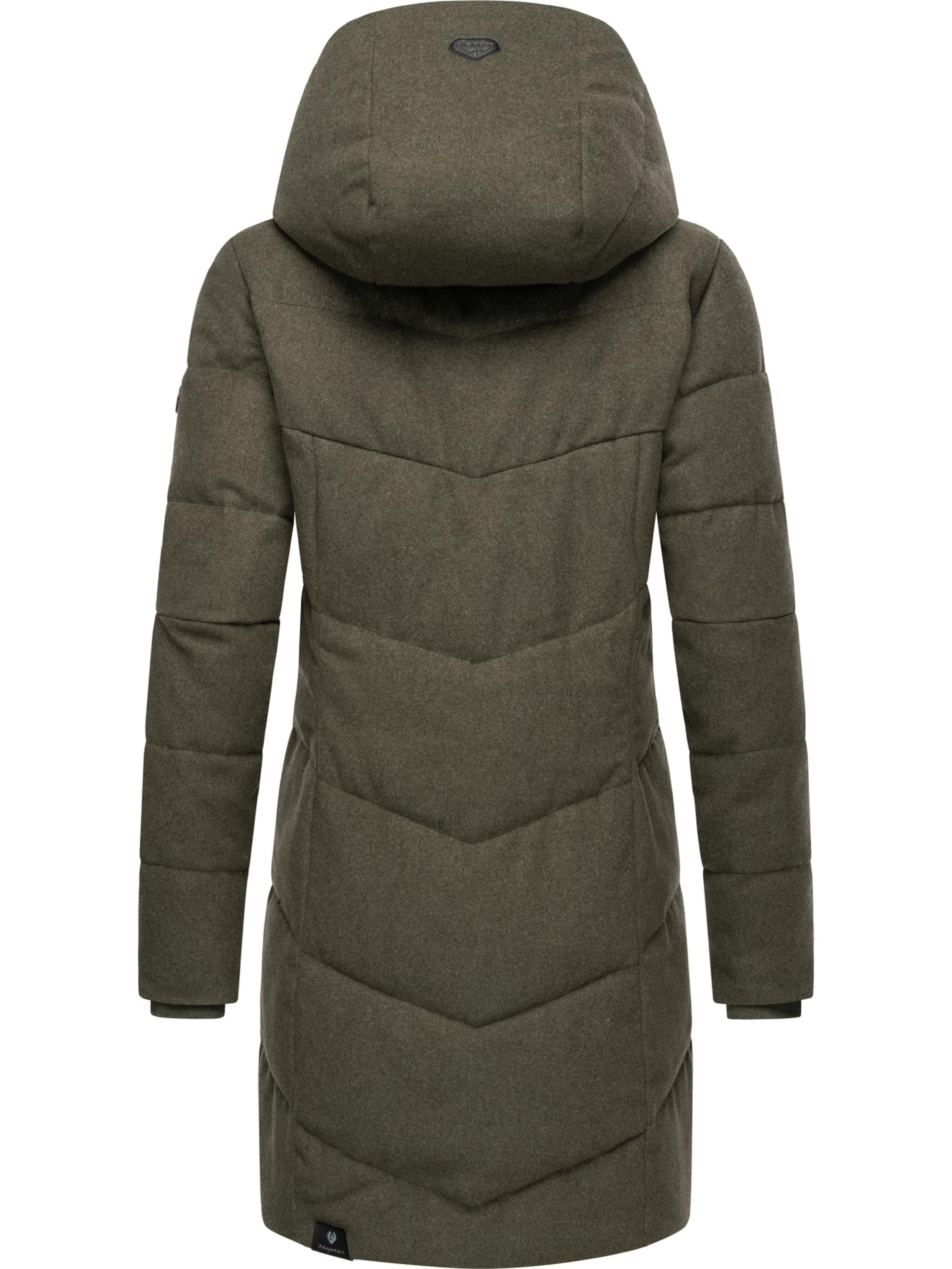 Ragwear Zimní kabát 'Pavla' – zelená