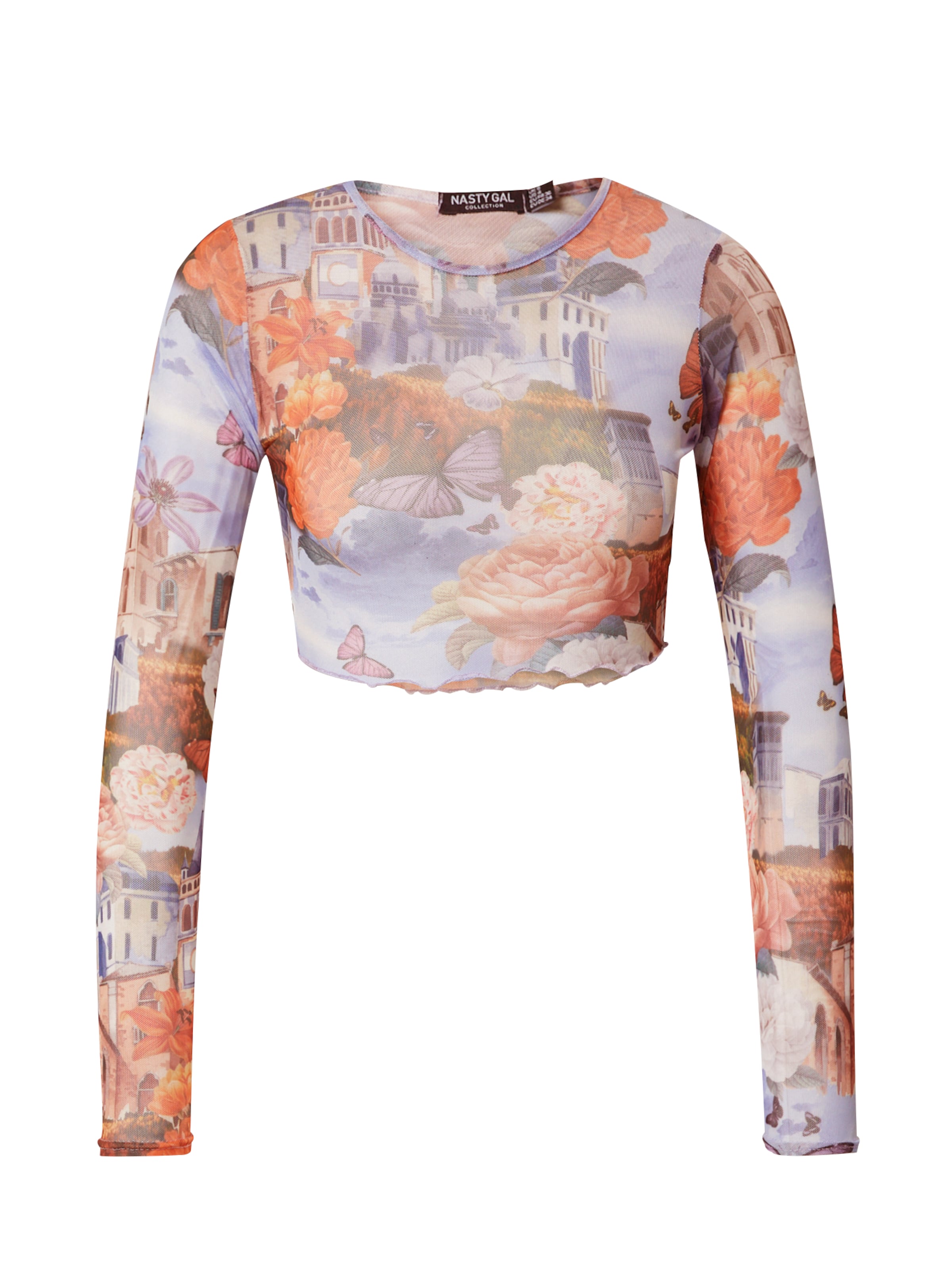 Nasty Gal Tričko - Modrá: predná strana