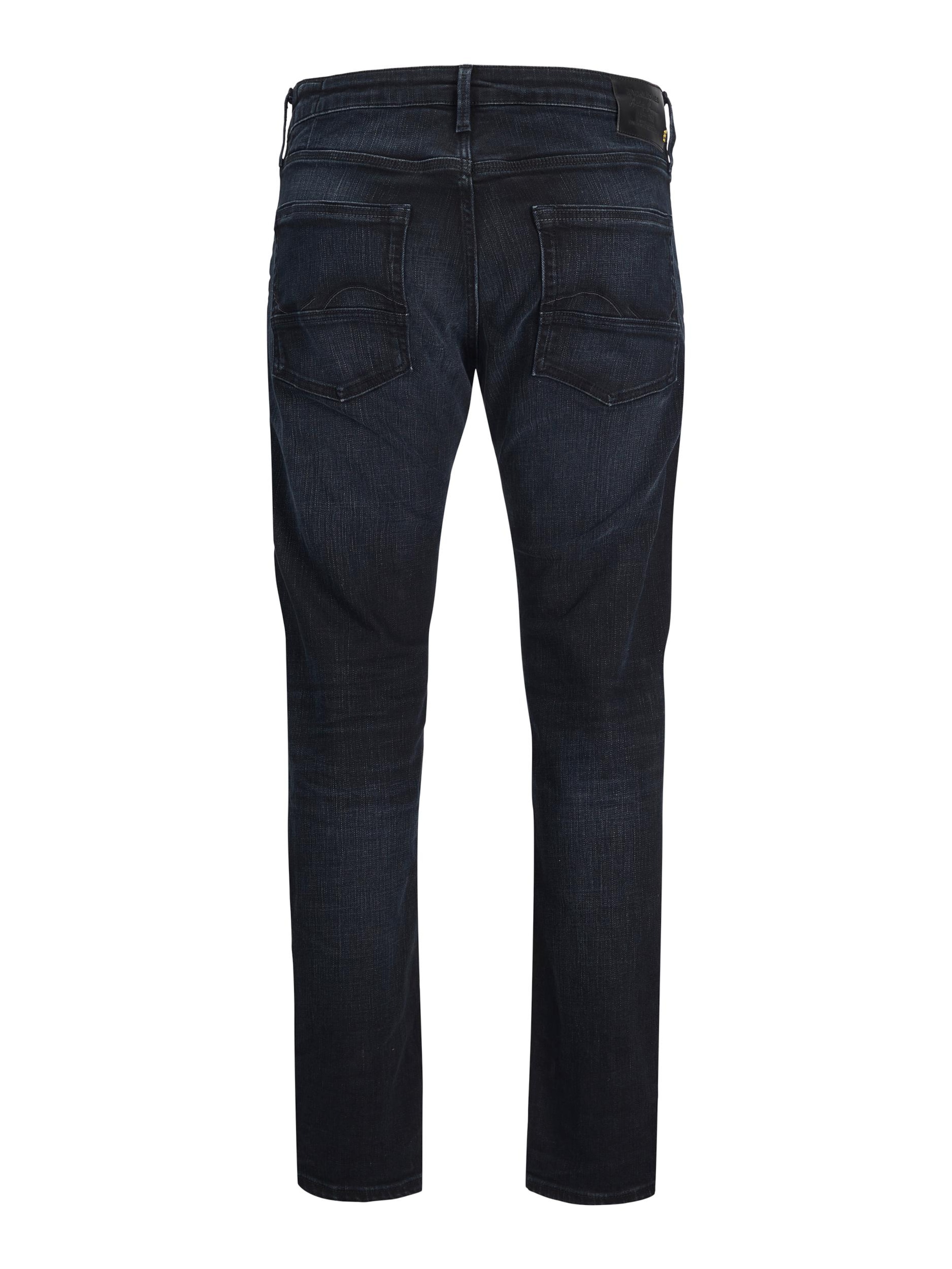 JACK & JONES Regular Jeans 'JJIMike JJWood' in Schwarz