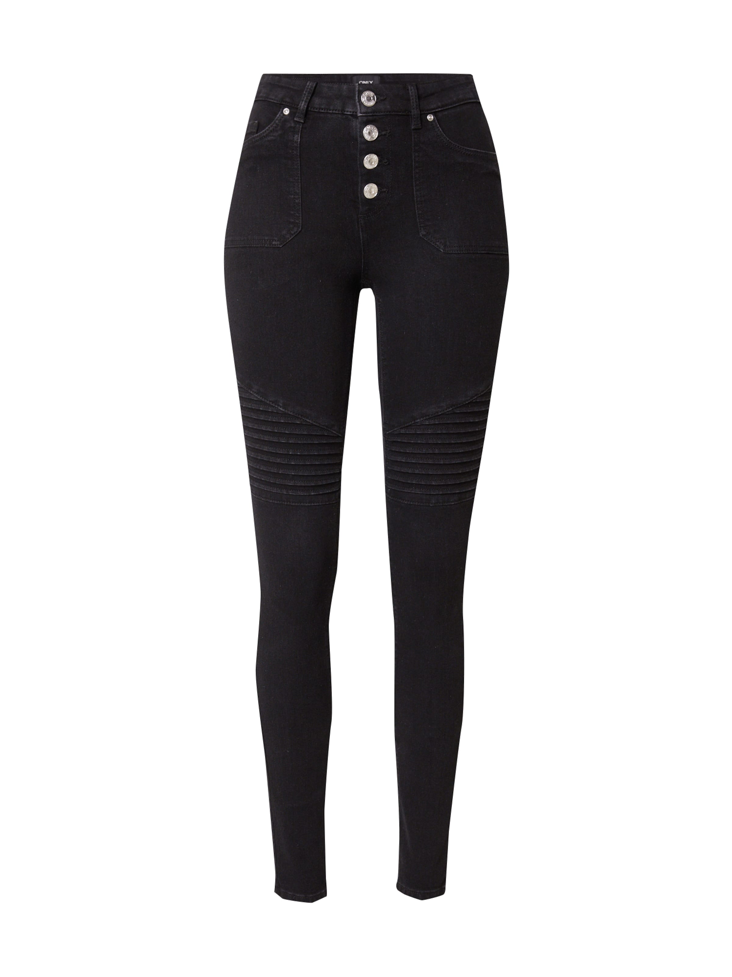 Skinny Jean 'ONLHush' ONLY en noir : devant