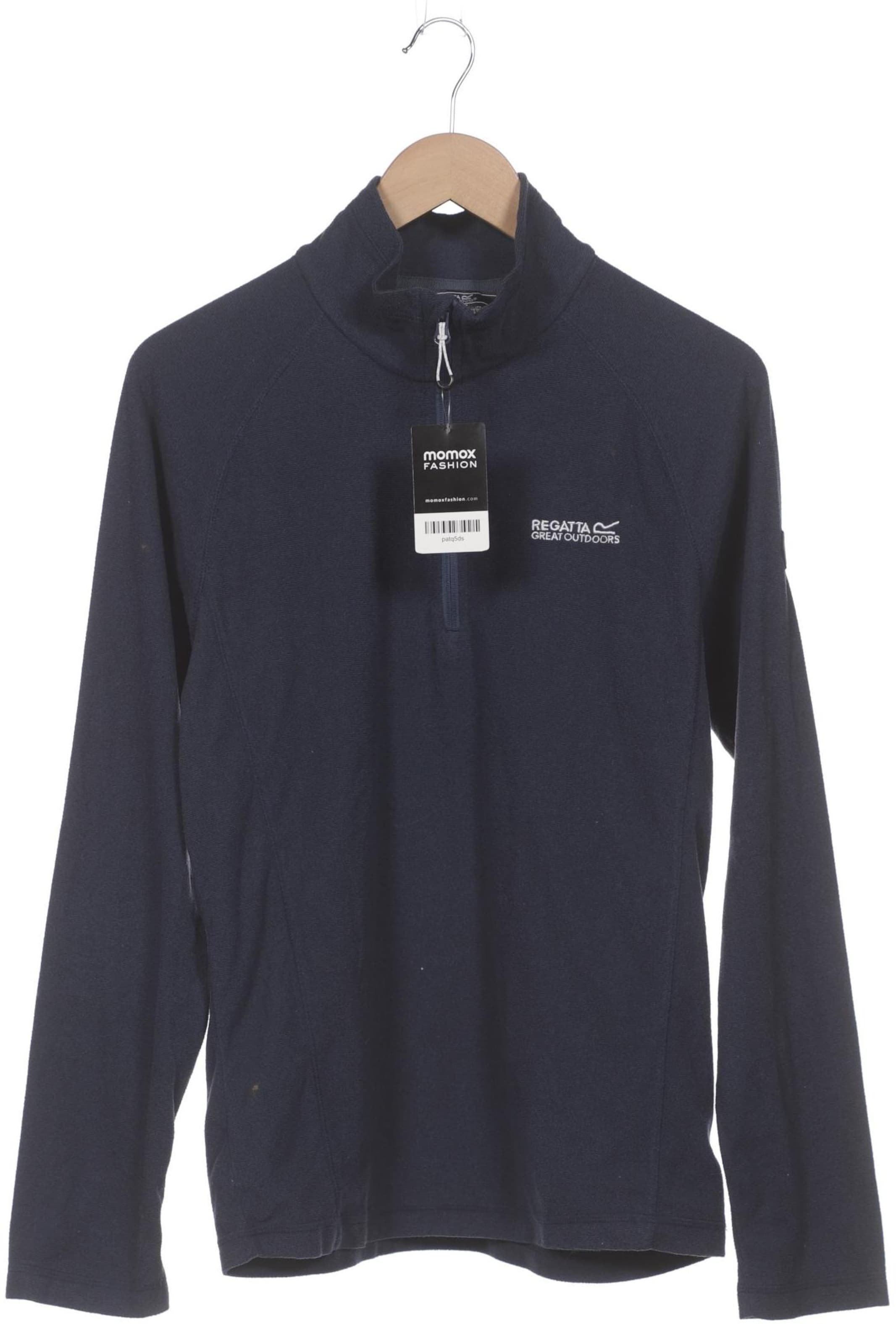 REGATTA Sweatshirt & Zip-Up Hoodie in M-L in Blue: front