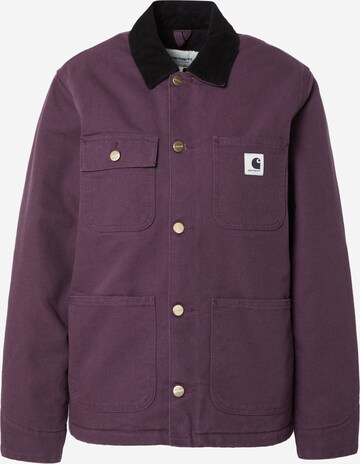 Carhartt WIP Between-Season Jacket 'Irving' in Purple: front