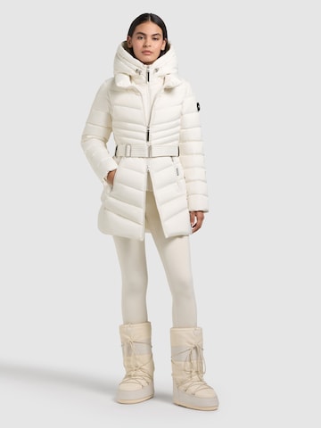 Veste d’hiver 'Kina' khujo en blanc