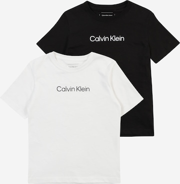 Calvin Klein Jeans - Camisola 'INSTITUTIONAL' em preto: frente
