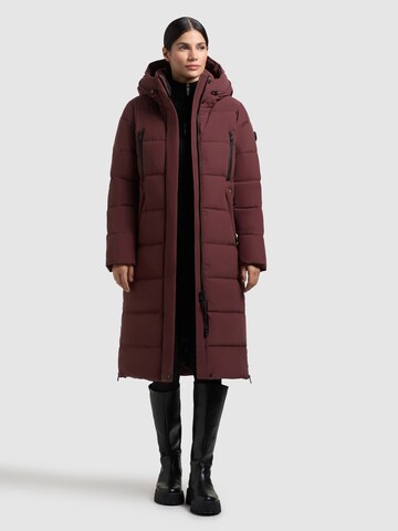 Veste d’hiver 'INDA' khujo en rouge