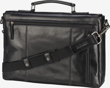 LEONHARD HEYDEN Document Bag in Black