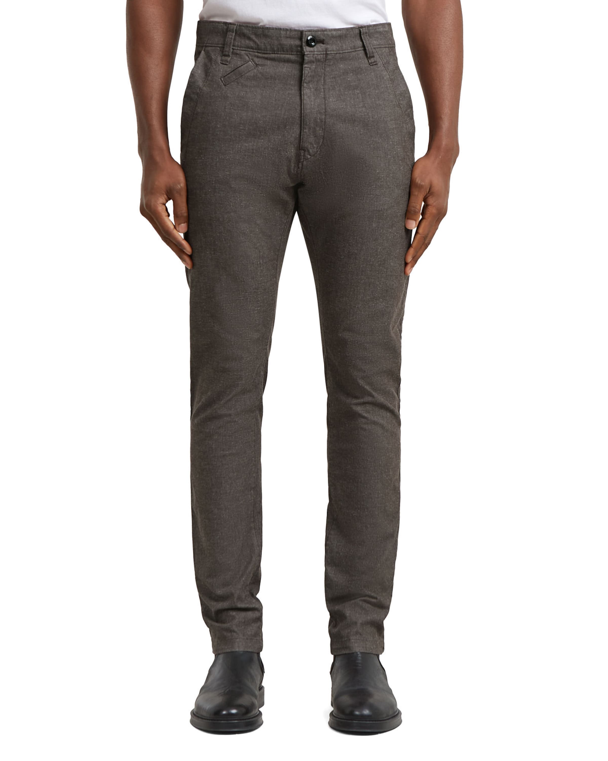 G-STAR Slimfit Chinohose in Braun: Vorderseite