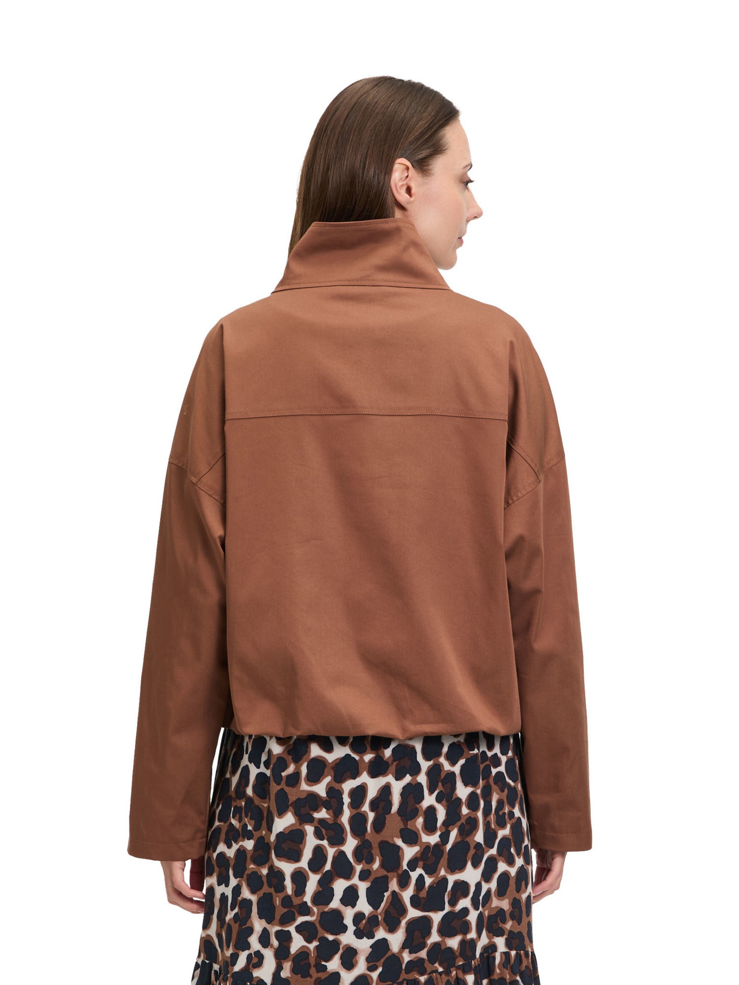 Betty & Co Jacke in Braun