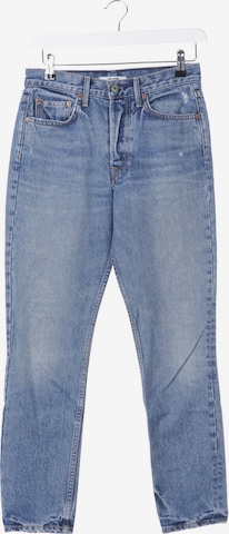 Grlfrnd Jeans in 25 in Blue: front