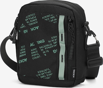 Aoking Umhängetasche in Schwarz: Vorderseite