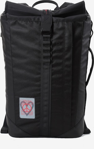NitroBags Backpack 'Scrambler' in Black: front