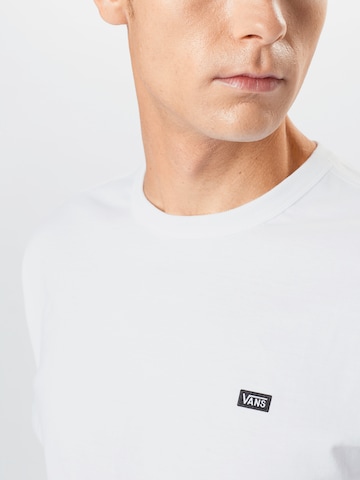 VANS - Camisa 'Off The Wall' em branco