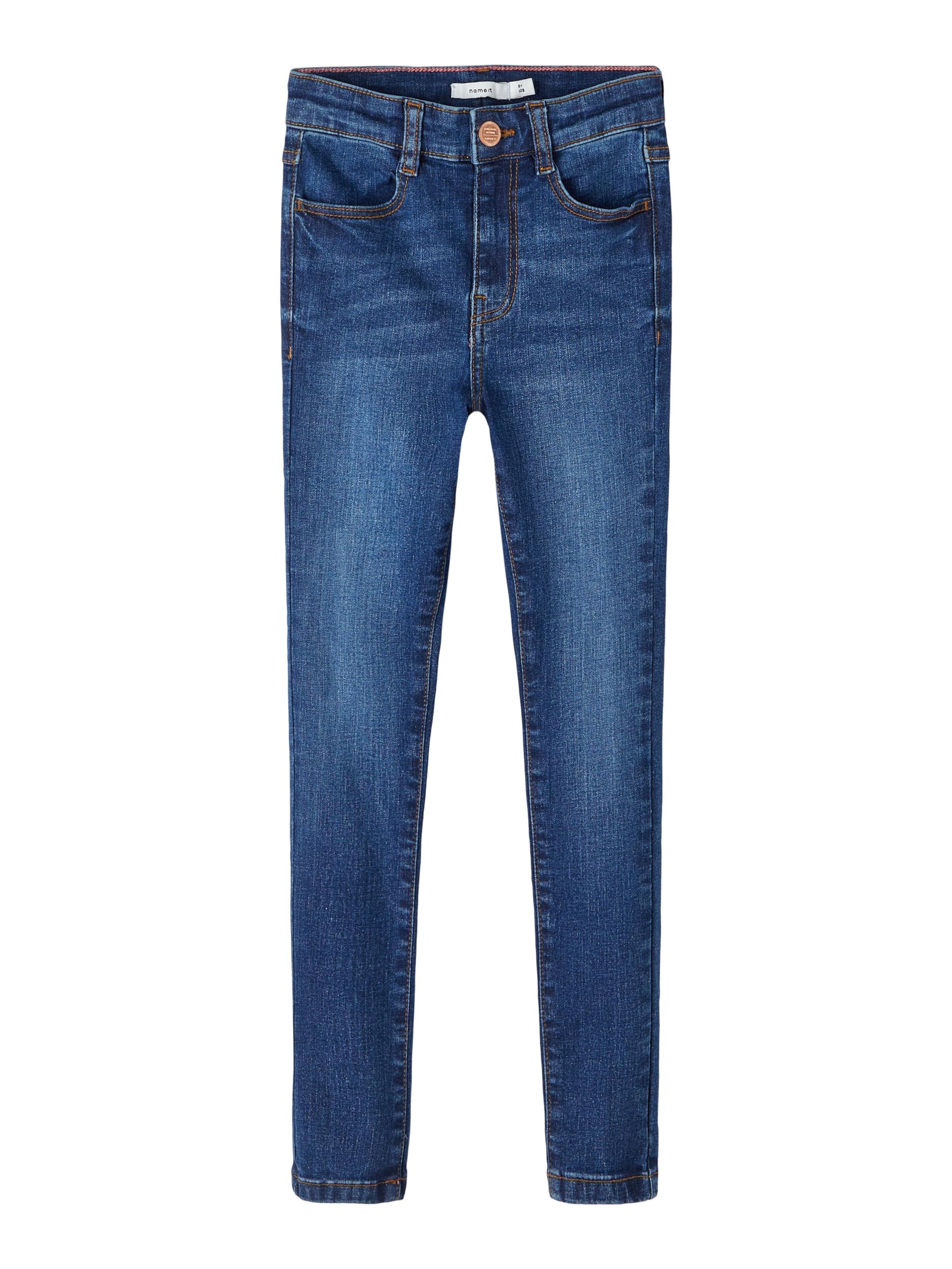 NAME IT Skinny Jeans 'Polly' i blå: forside