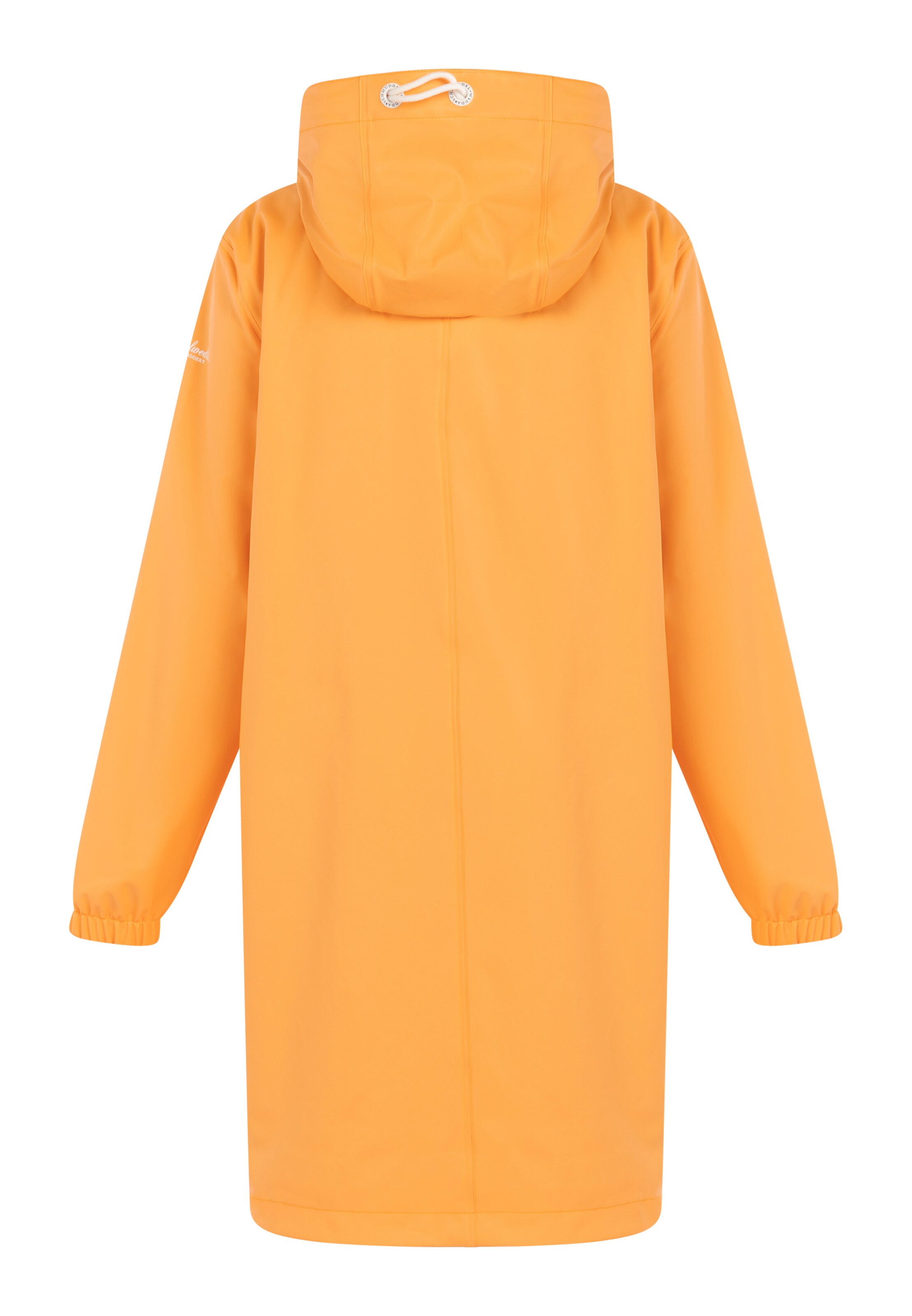 Schmuddelwedda Toiminnallinen pitkä takki värissä oranssi