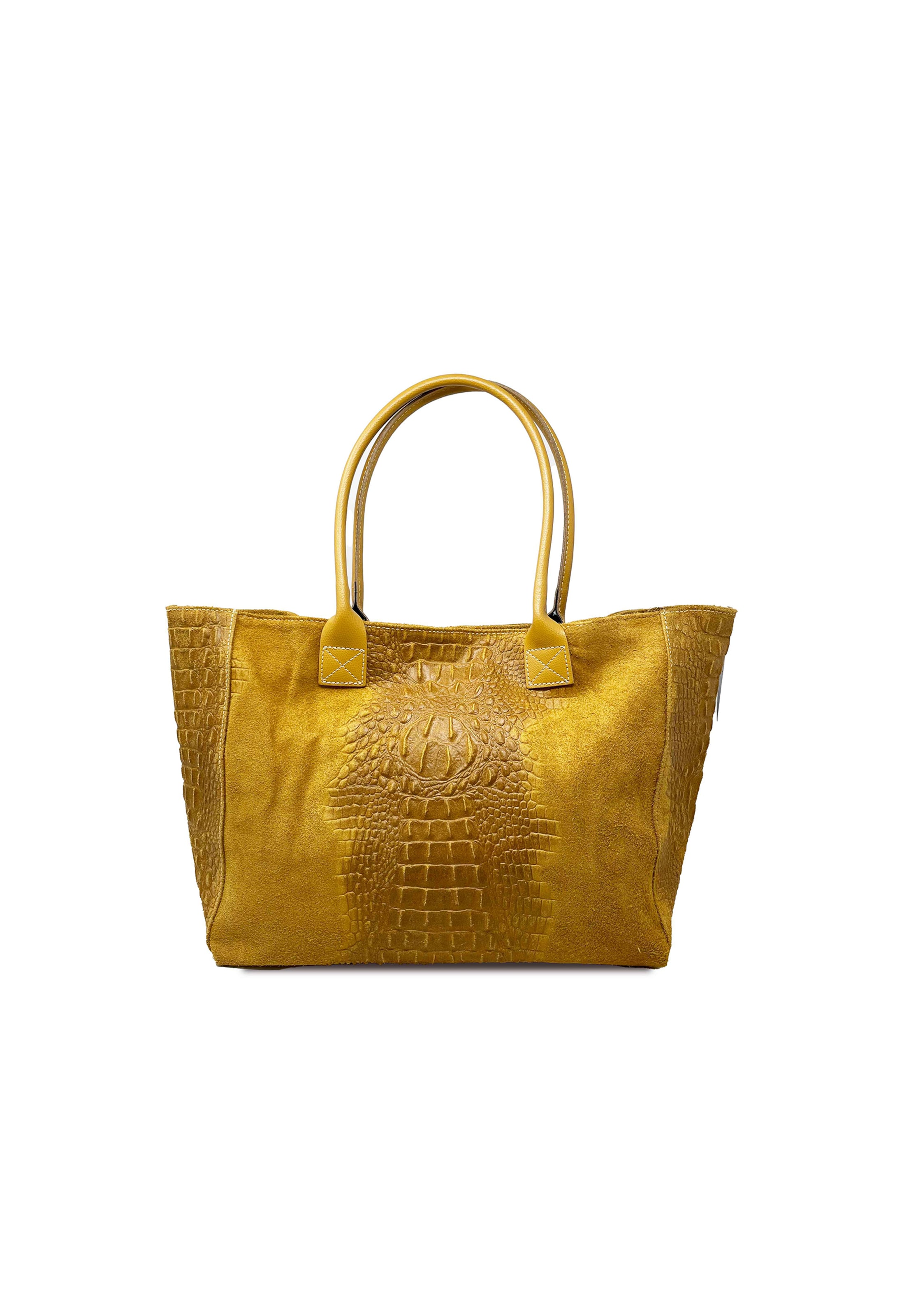 CHICCA BORSE Shopper in Yellow: front