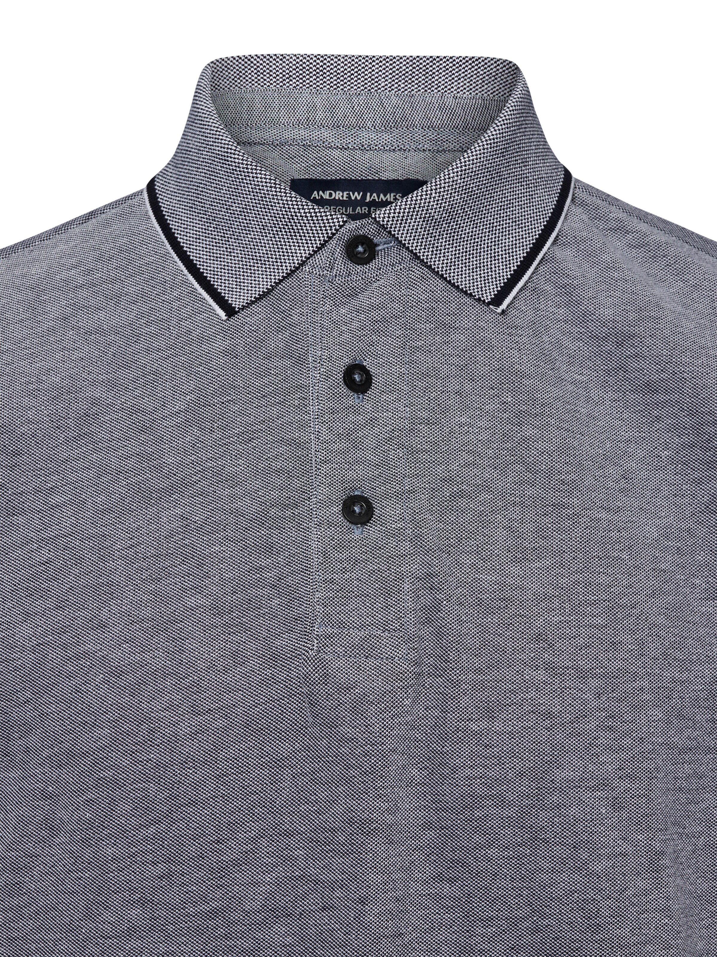 Andrew James Poloshirt in Blau