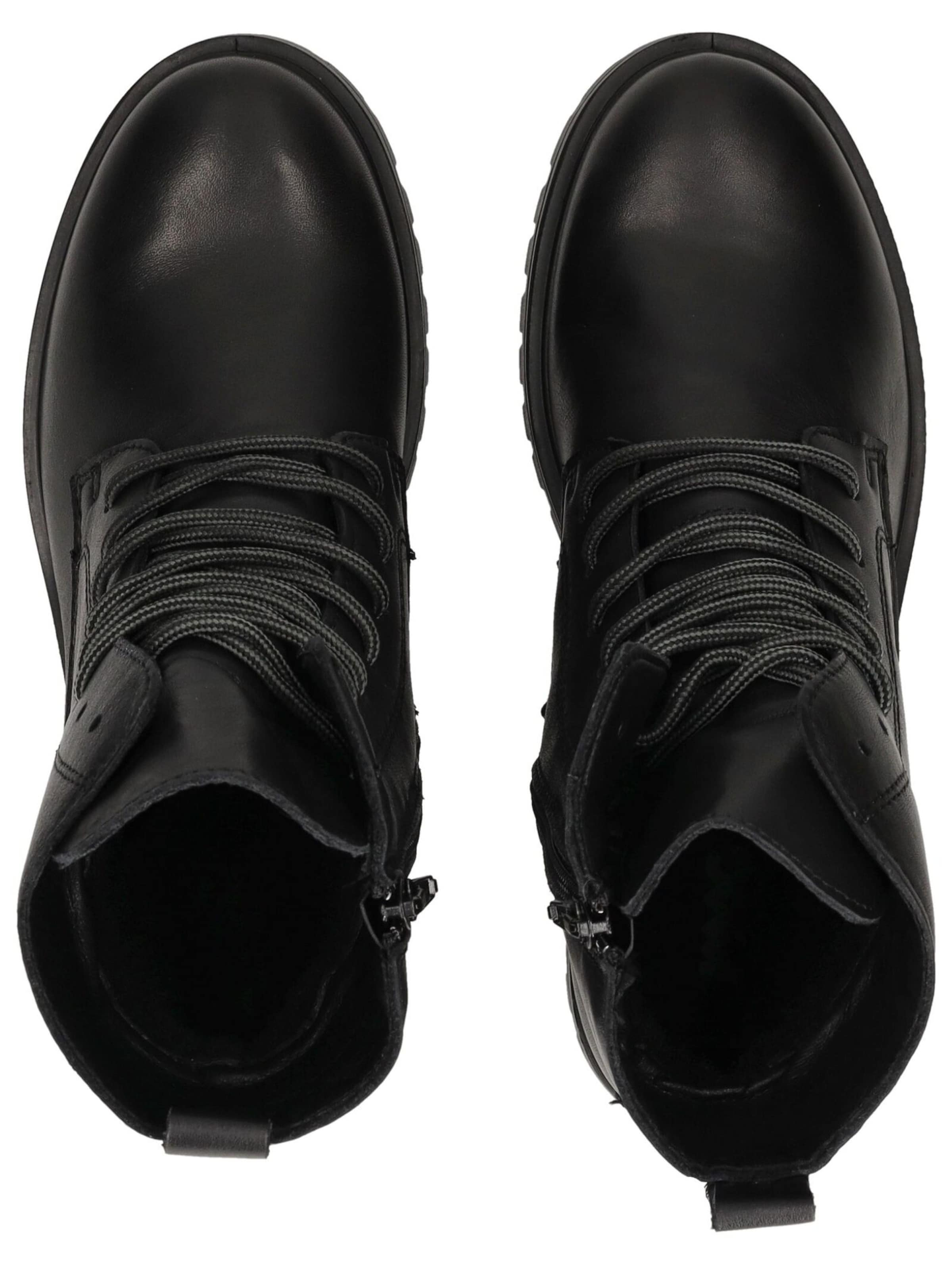 Bottines à lacets IMAC en noir