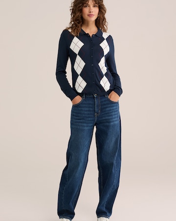 WE Fashion - Cárdigan en azul