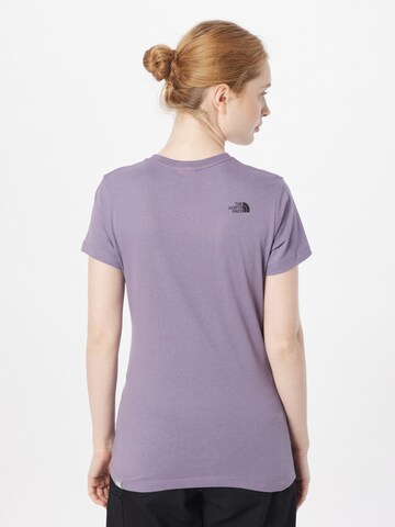 T-shirt THE NORTH FACE en violet