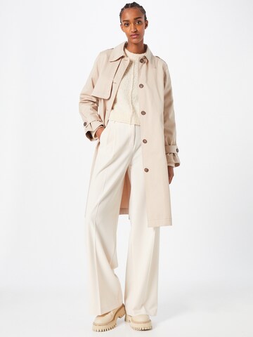 CINQUE Between-Seasons Coat 'BENITE' in Beige