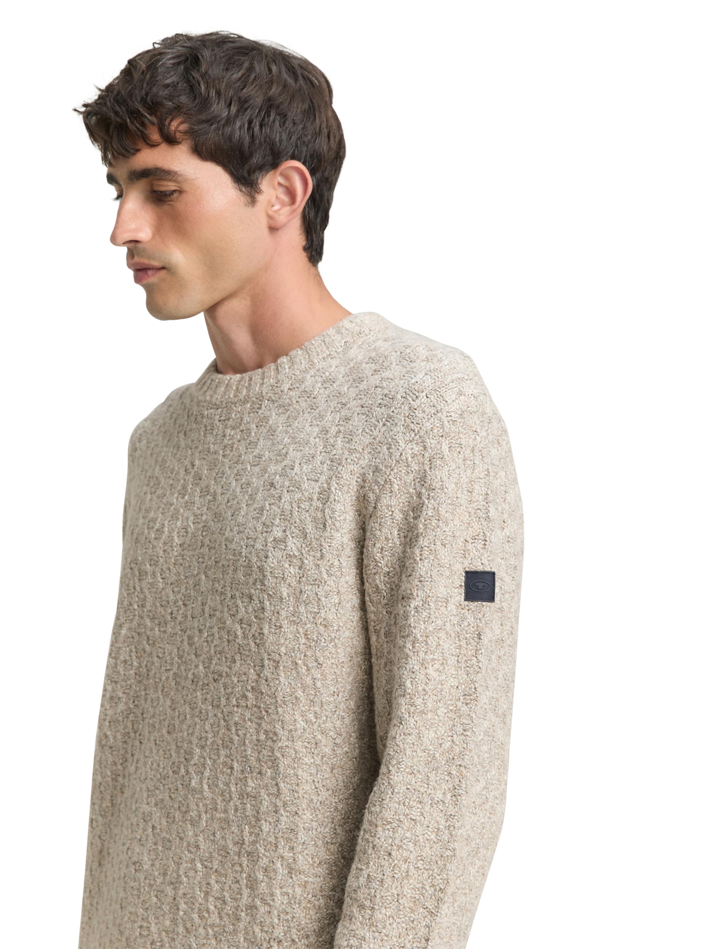 Pull-over TOM TAILOR en blanc