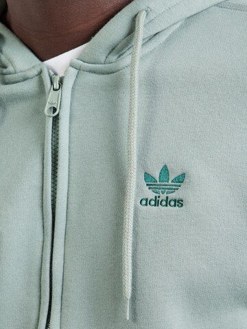 Giacca di felpa 'Trefoil Essentials' di ADIDAS ORIGINALS in verde
