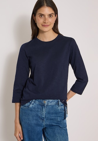 T-shirt CECIL en bleu : devant