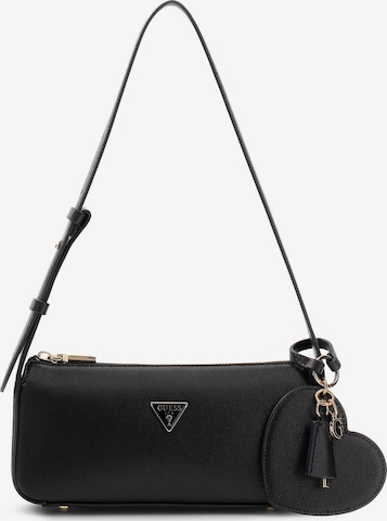 Sac bandoulière 'Isobel' GUESS en noir : devant