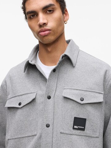 Coupe regular Chemise KARL LAGERFELD JEANS en gris