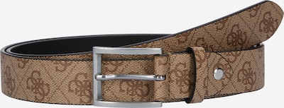 GUESS Belt 'CLASSIC' in Beige / Dark brown, Item view