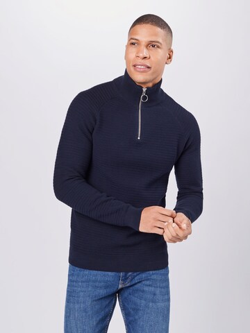 Pullover 'Kasper' di Casual Friday in blu: frontale