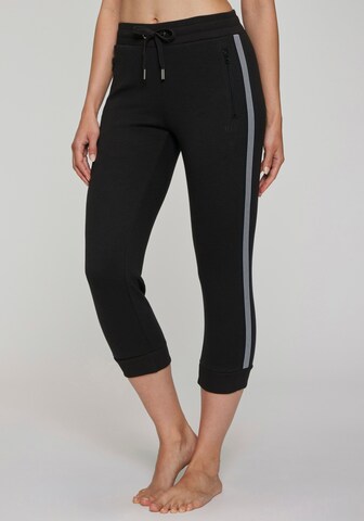 H.I.S Slim fit Pants in Black: front
