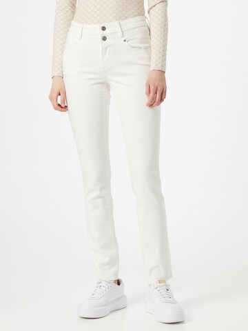 s.Oliver Slimfit Jeans 'Betsy' i hvid: forside